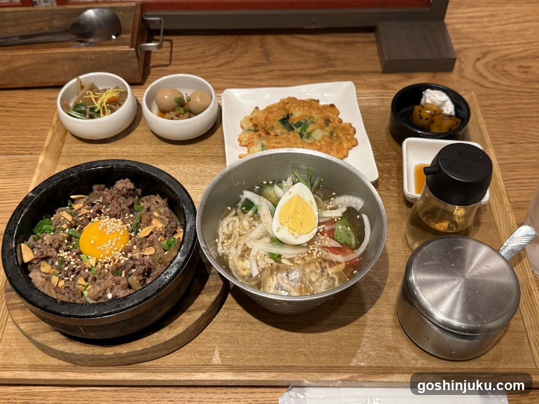 Korean Meal Spread