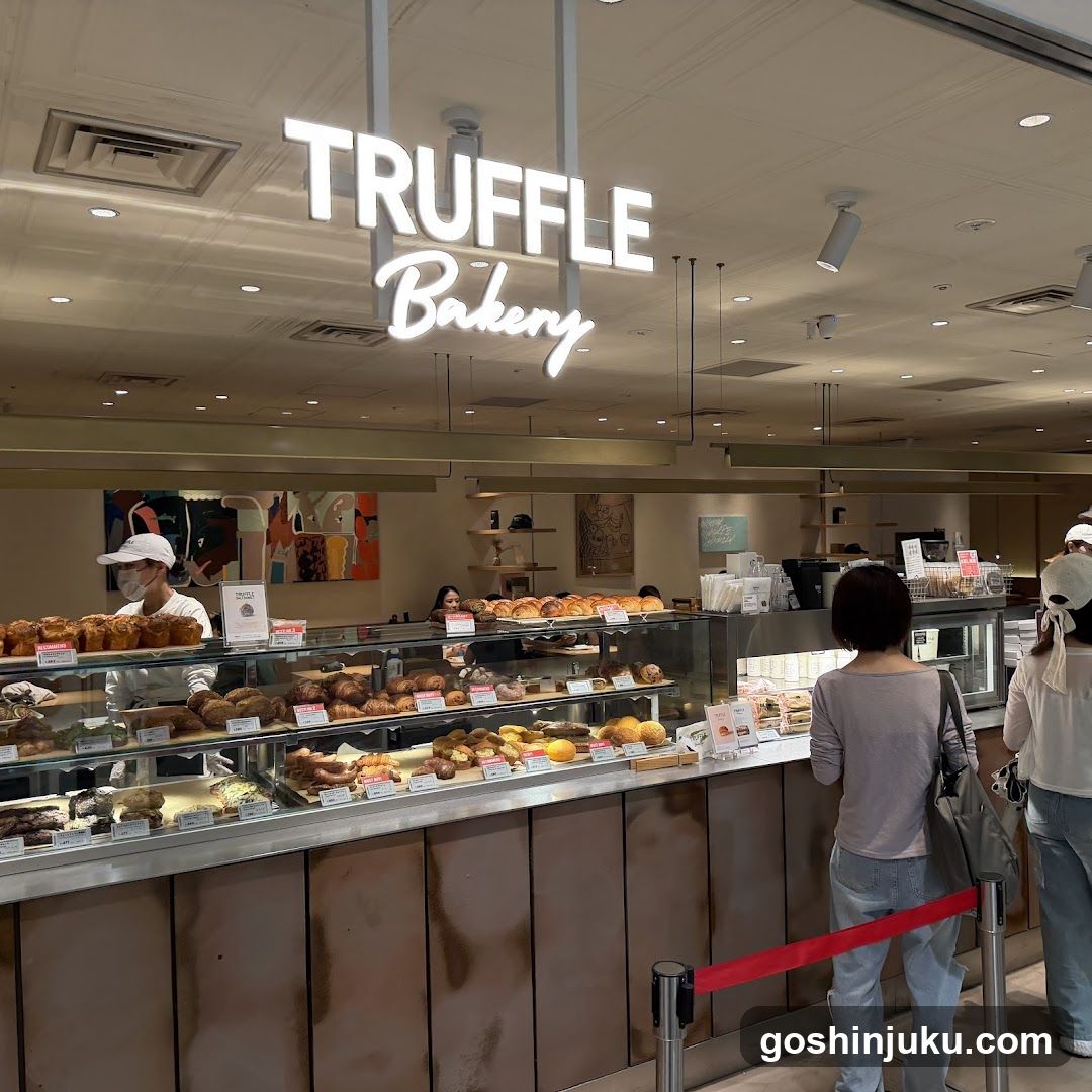 Bakery Interior with Customers