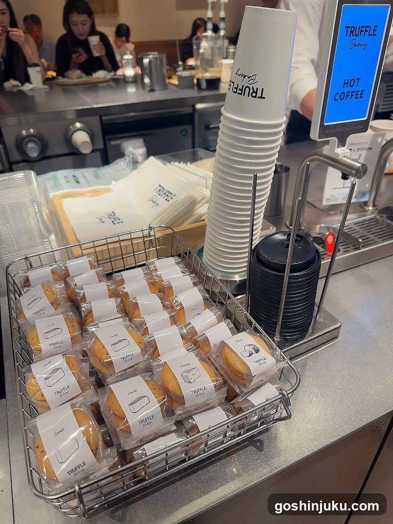 Truffle Bakery Counter Display
