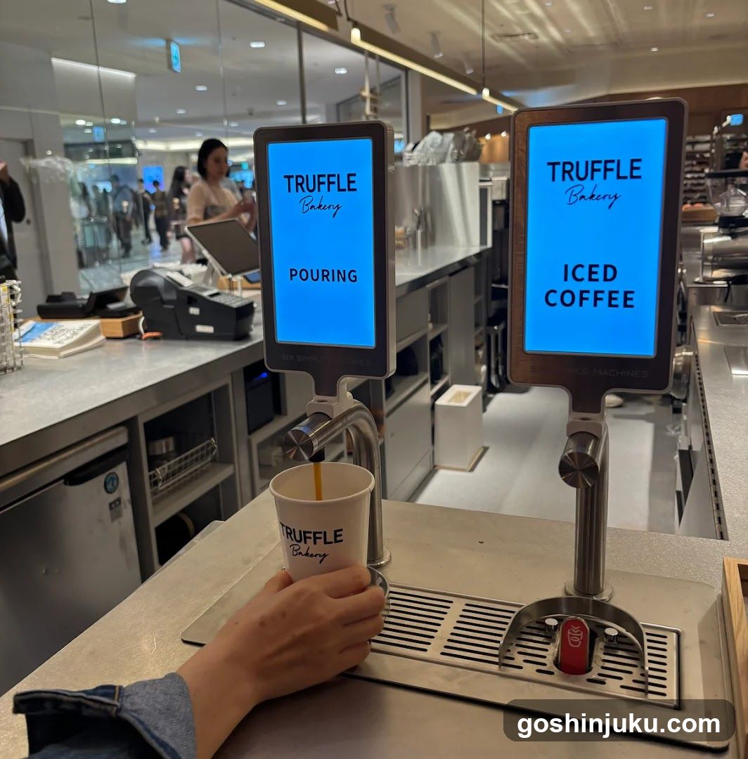 Truffle Bakery Iced Coffee Dispenser