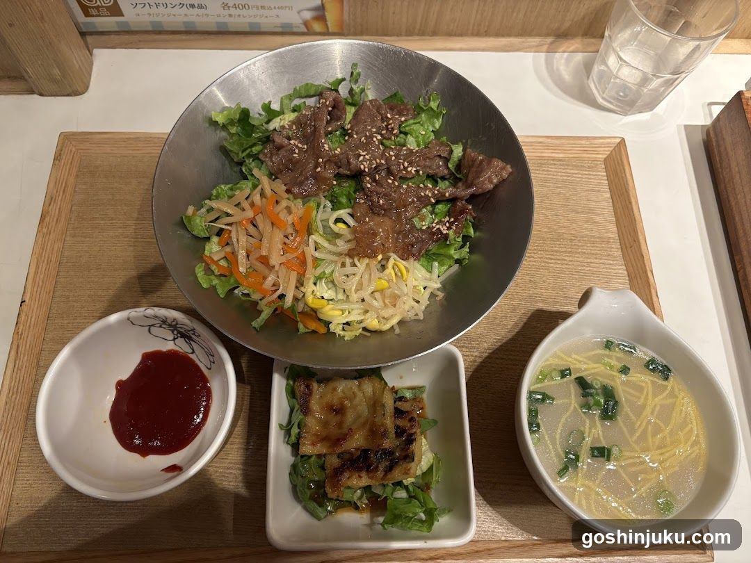 Korean-style meal set