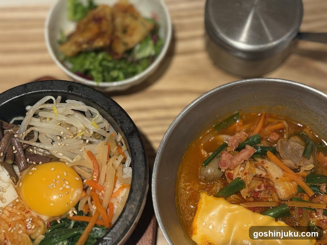 Korean Food Spread