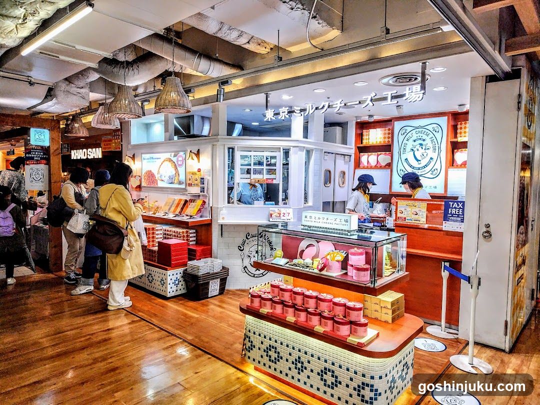 Tokyo Milk Cheese Factory Store Interior