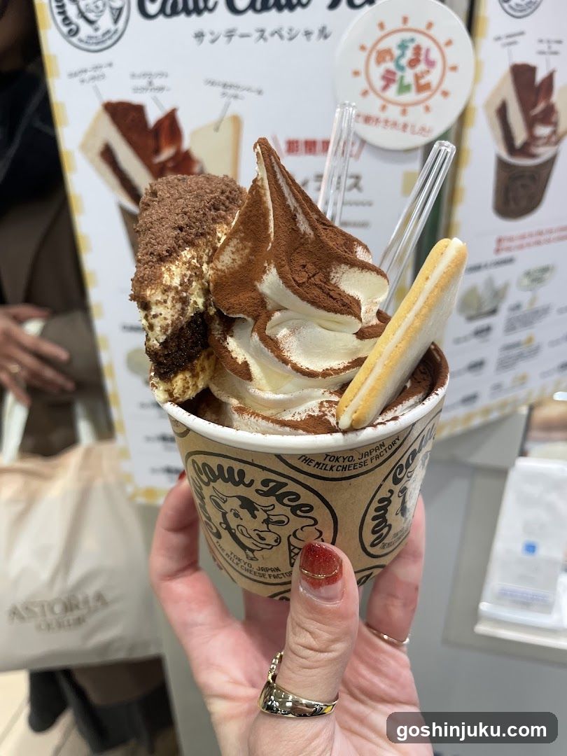Tiramisu Ice Cream Dessert