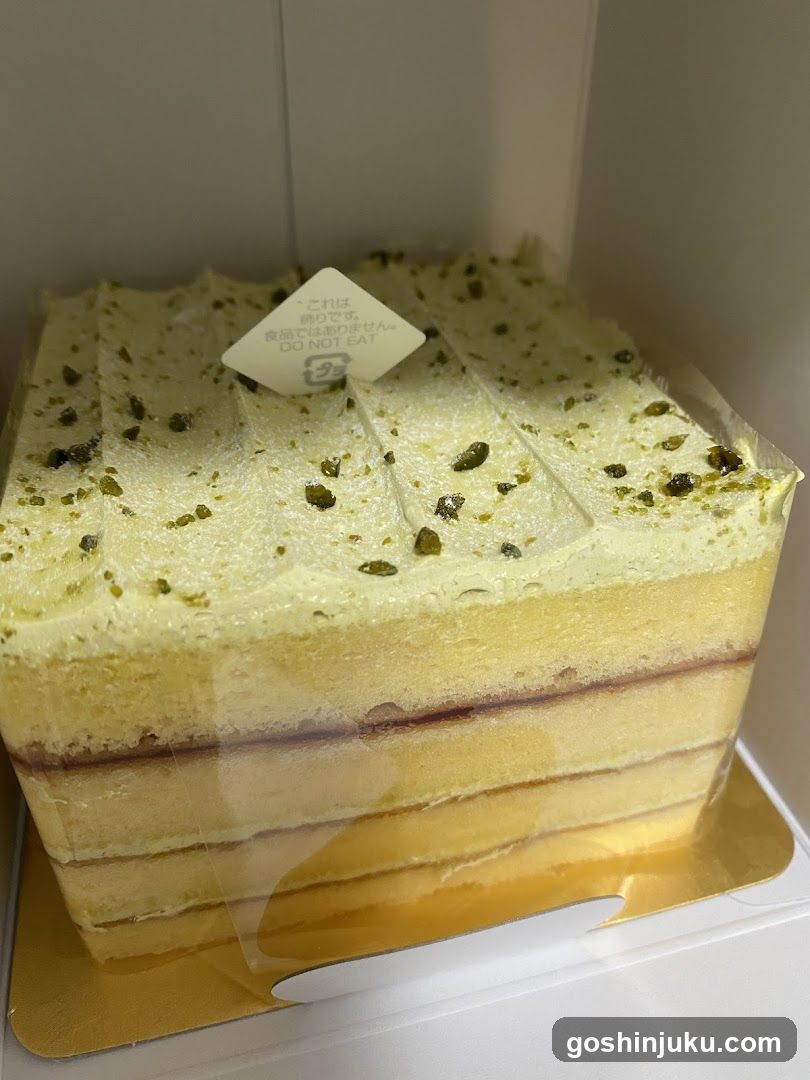 Pistachio Layer Cake