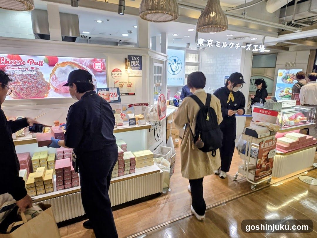Cheese Pull Shop Interior