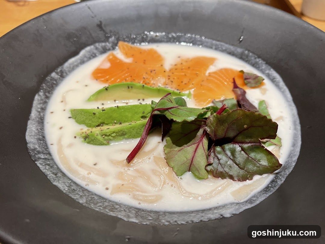 Sashimi and Avocado Salad Bowl