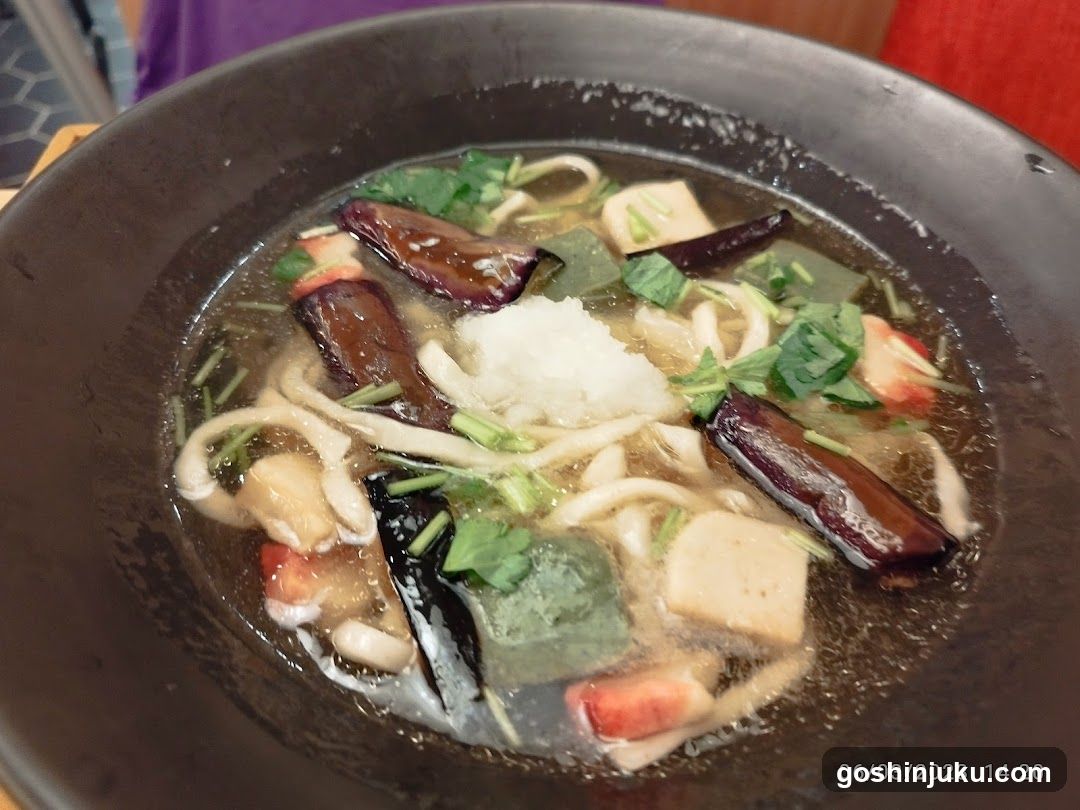 Hot Pot with Vegetables and Tofu
