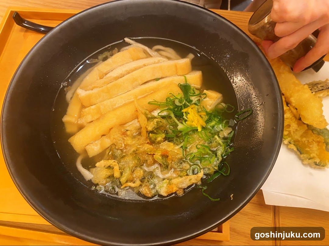 Udon Noodle Bowl with Tempura