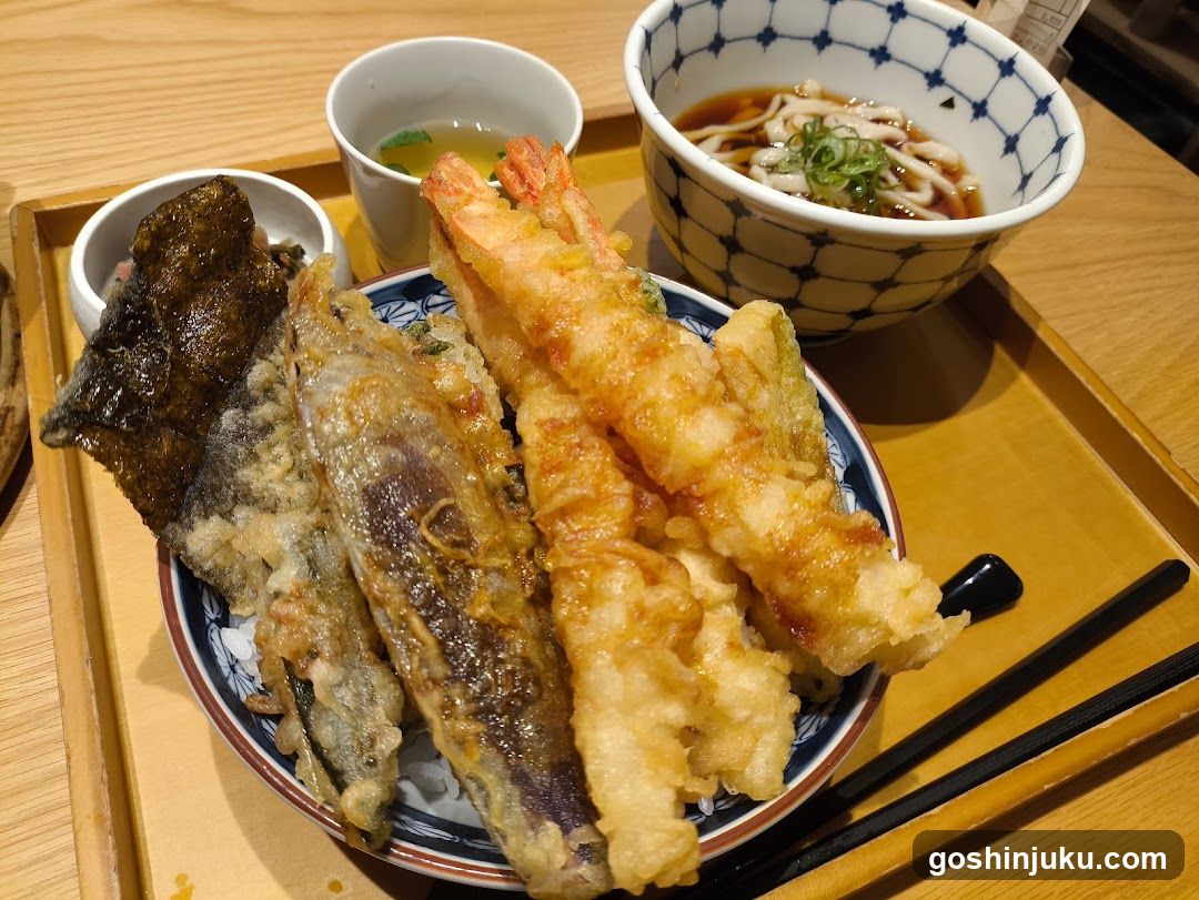 Tempura and Soup Set