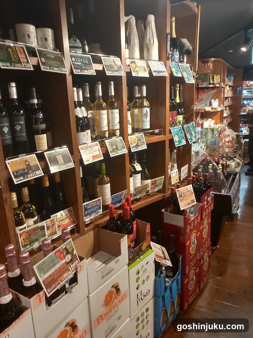 Wine and Beverage Store Interior