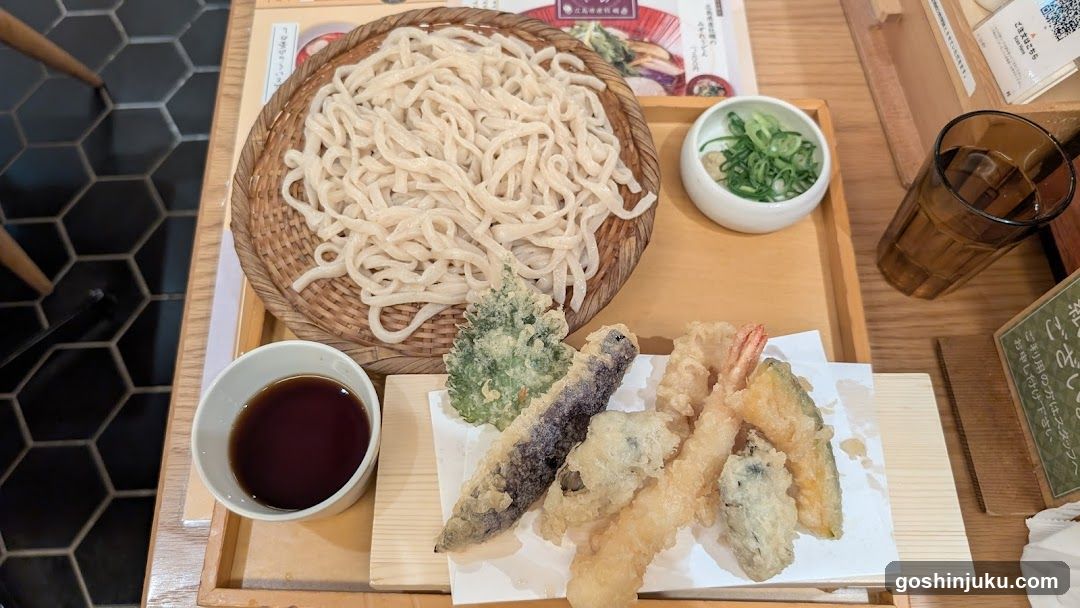 Udon and Tempura Meal
