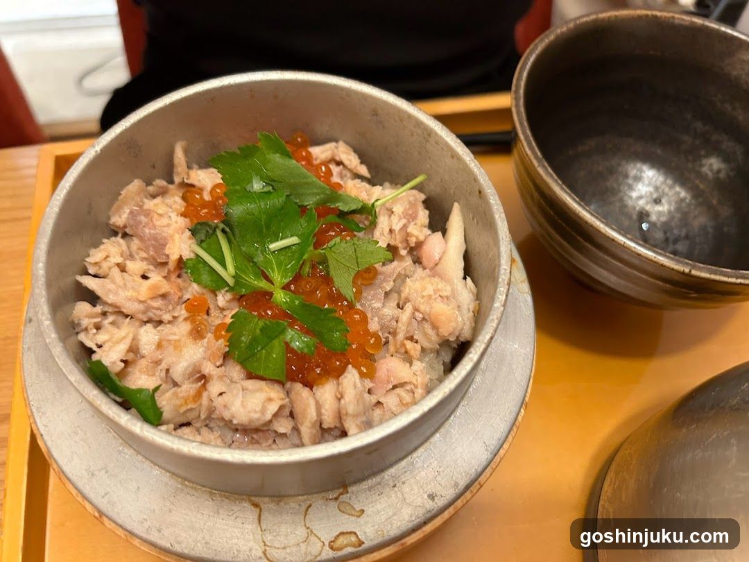 Tuna Donburi with Roe