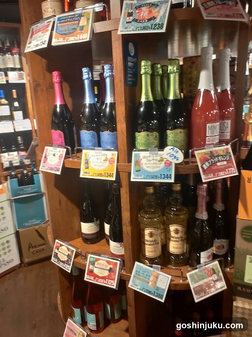 Bottled Drinks Display