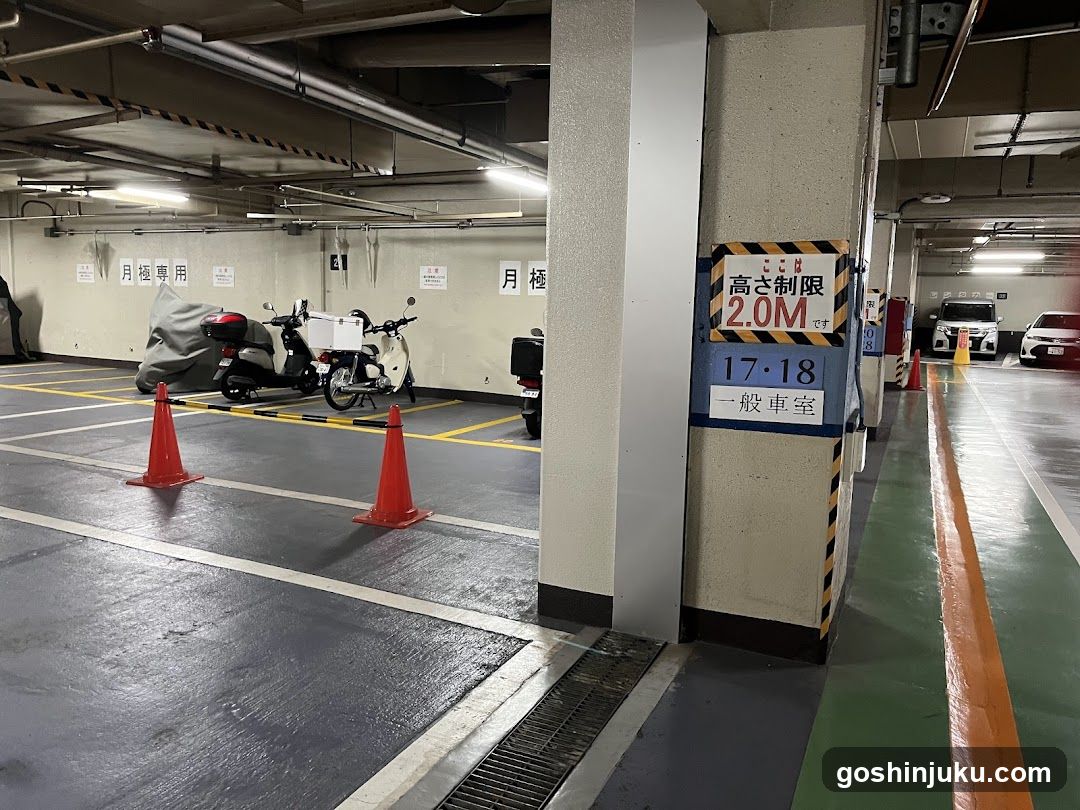 Underground Parking Garage Interior