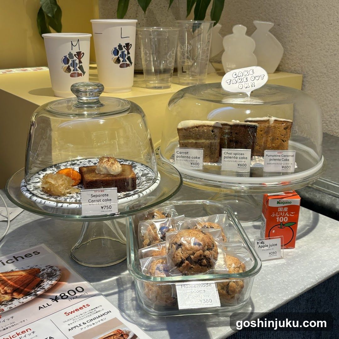 Dessert Display with Cakes and Cookies