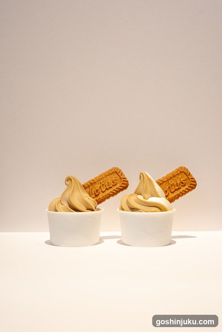 Lotus Biscoff Soft Serve Dessert Cups