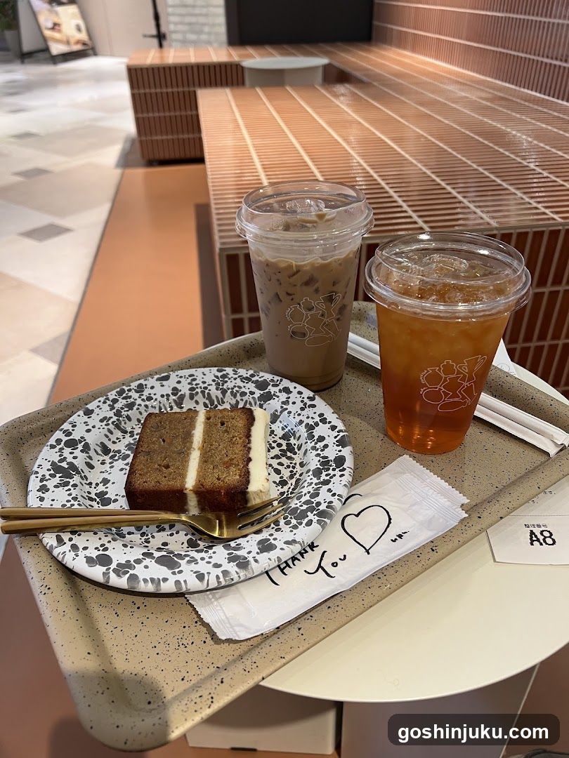 Coffee and Cake Tray