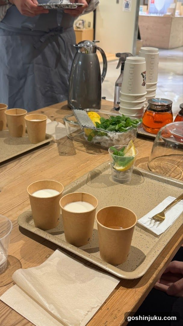 Tea Tasting Setup