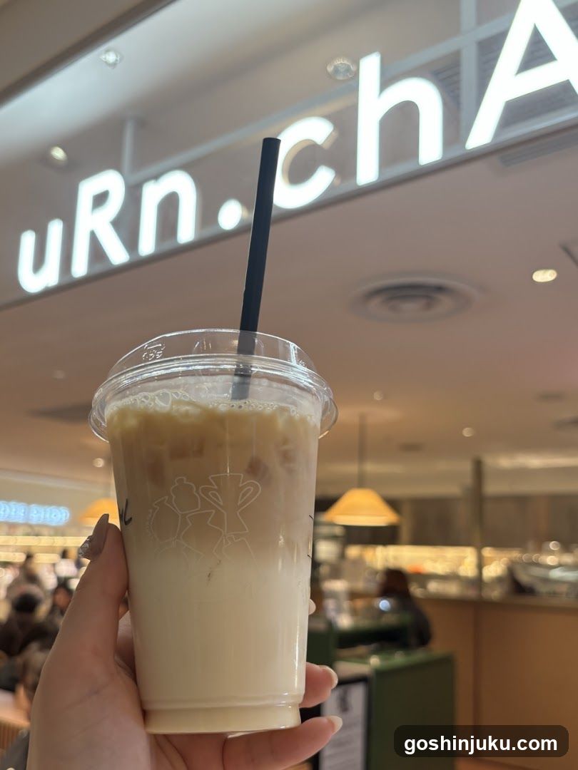 Iced Coffee at a Cafe
