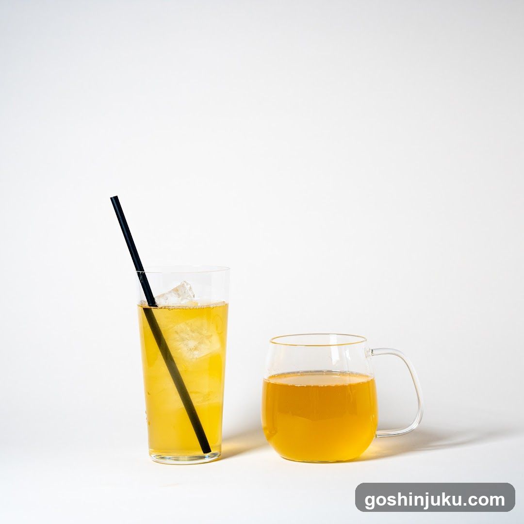 Yellow Drinks with Straws