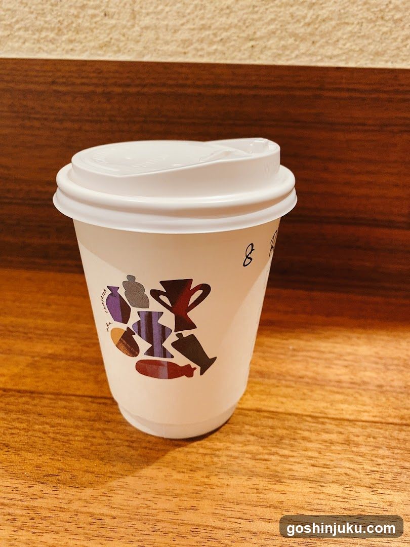 Coffee Cup on Wooden Surface