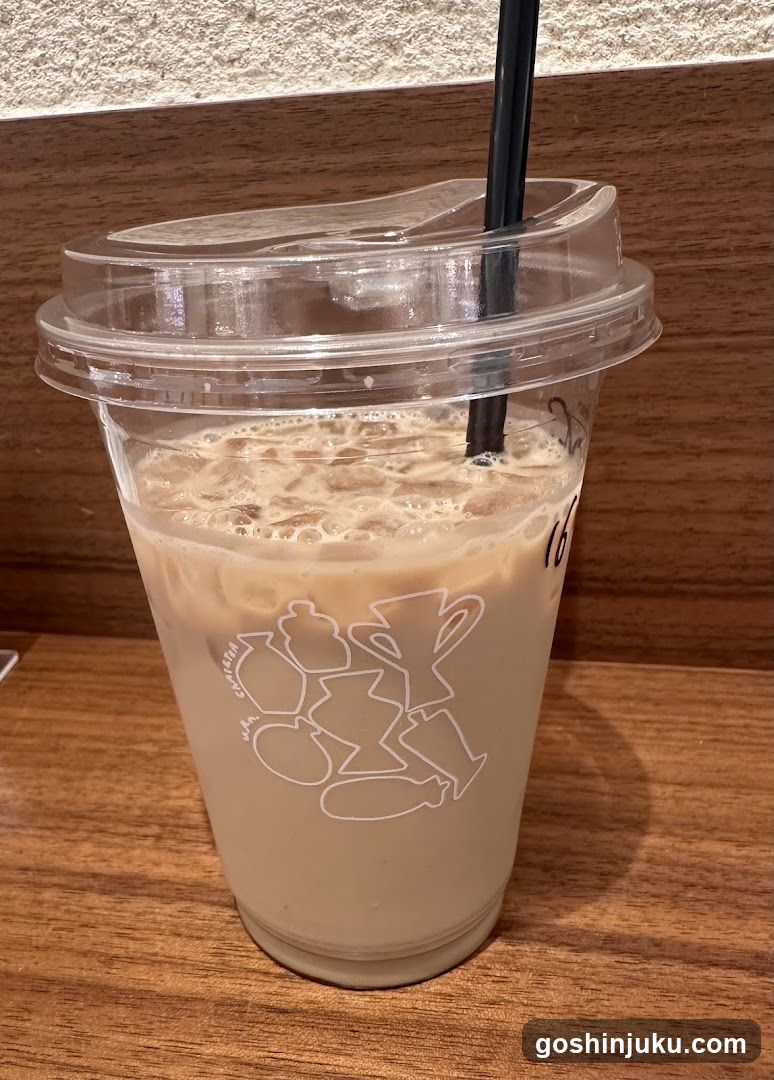 Iced Coffee in Plastic Cup