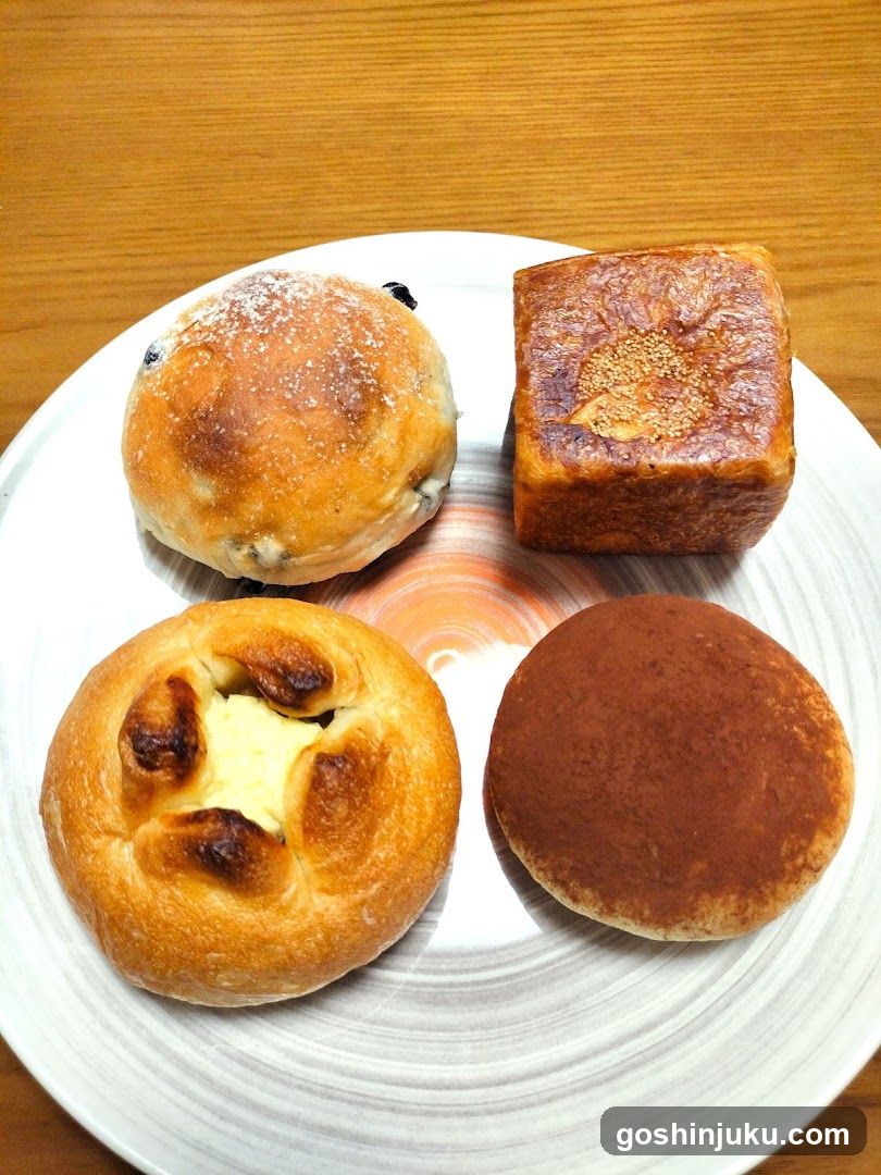 Pastries on a Plate