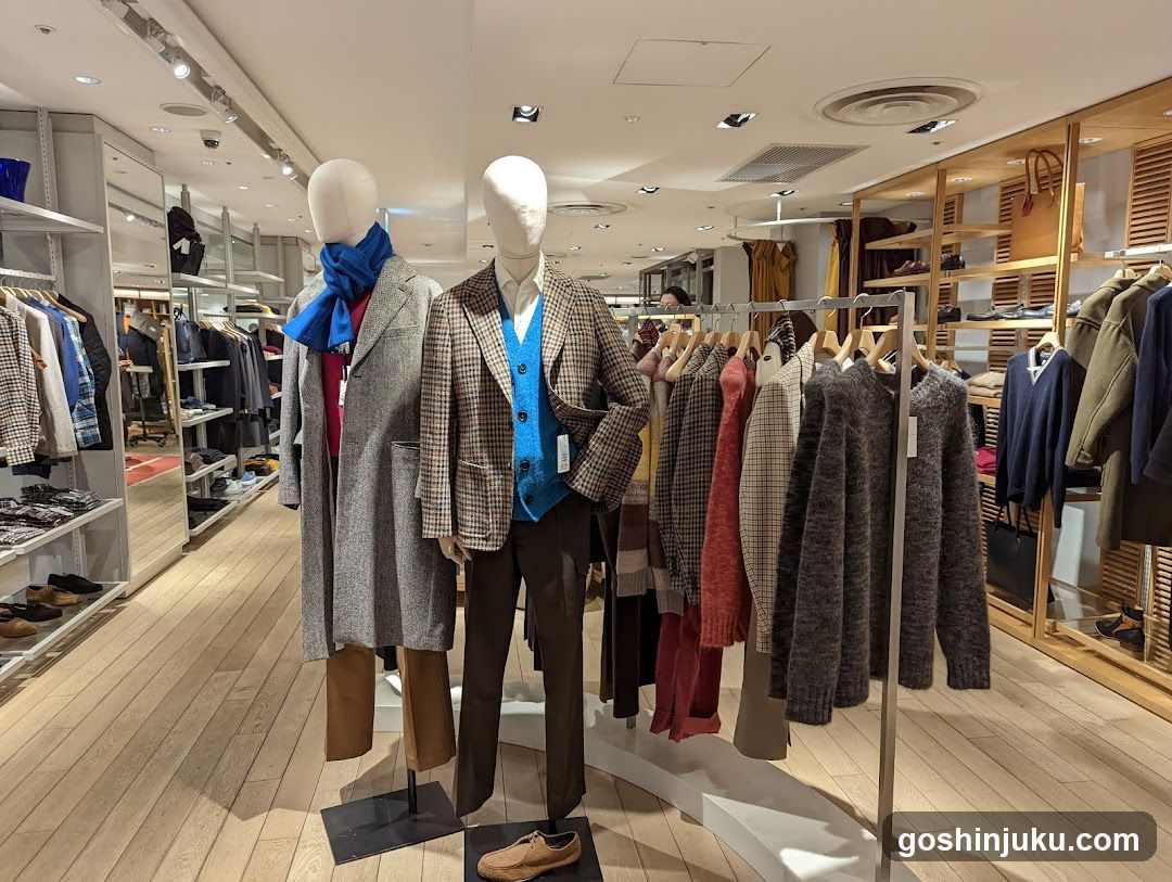 Men's Clothing Store Interior Display