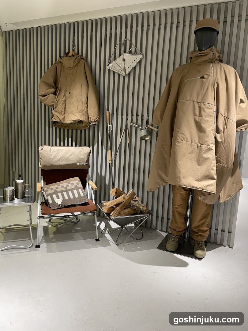 Camping Gear Display
