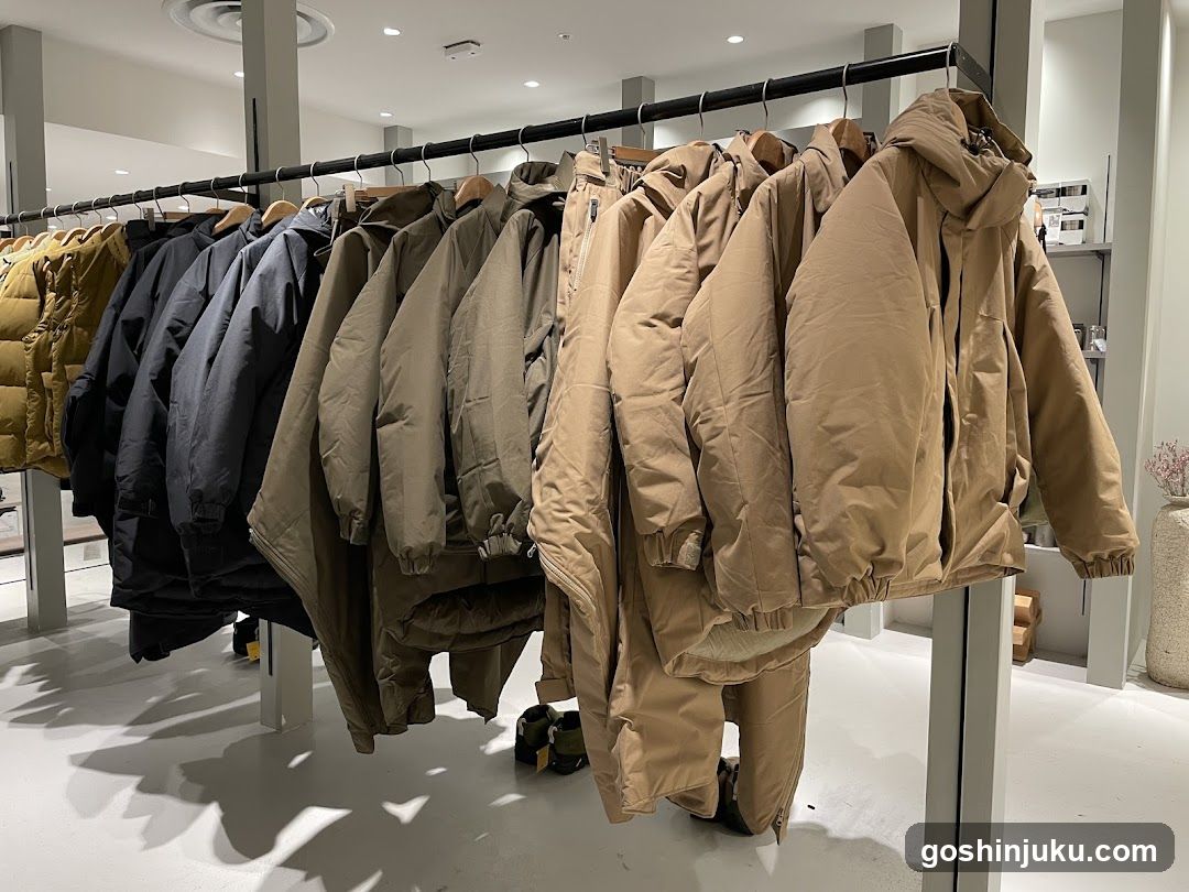 Clothing Store Interior Display
