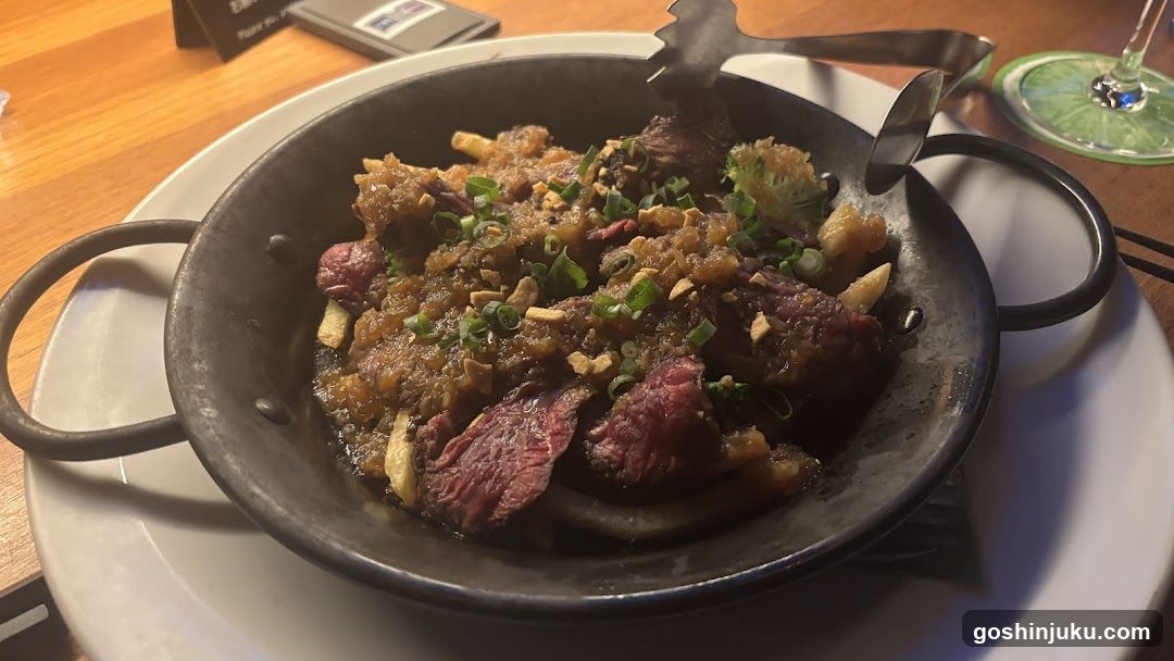 Sizzling Steak Dish