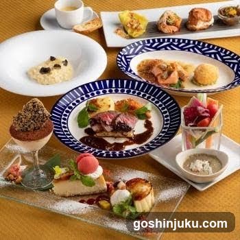 Delicious Plated Food Spread