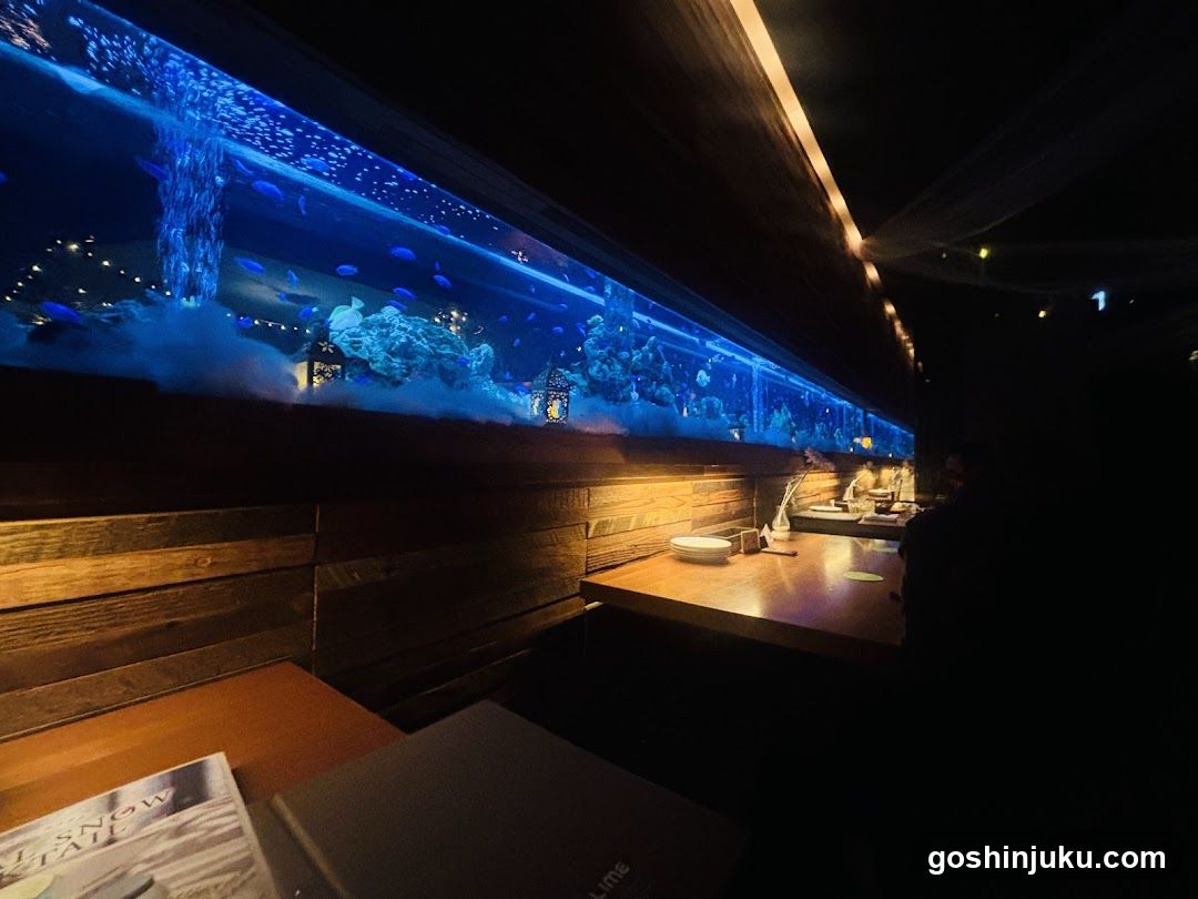 Underwater Restaurant Interior
