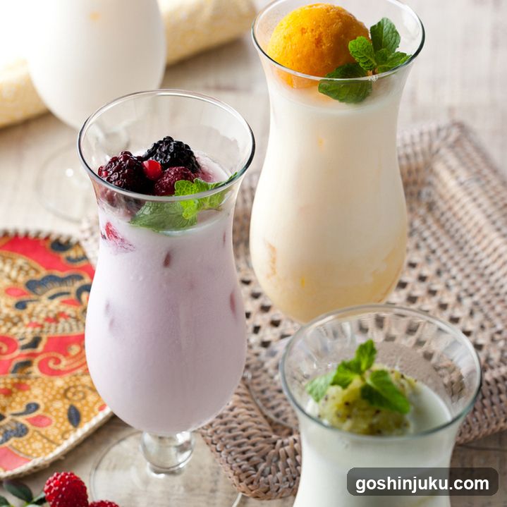 Fruit Smoothies and Desserts