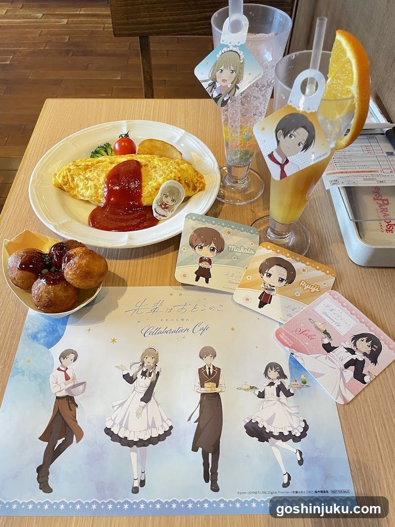 Collaboration Cafe Meal Spread