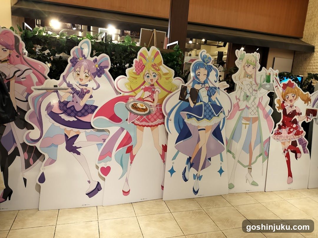 Cure Pretty Cure Character Cutouts