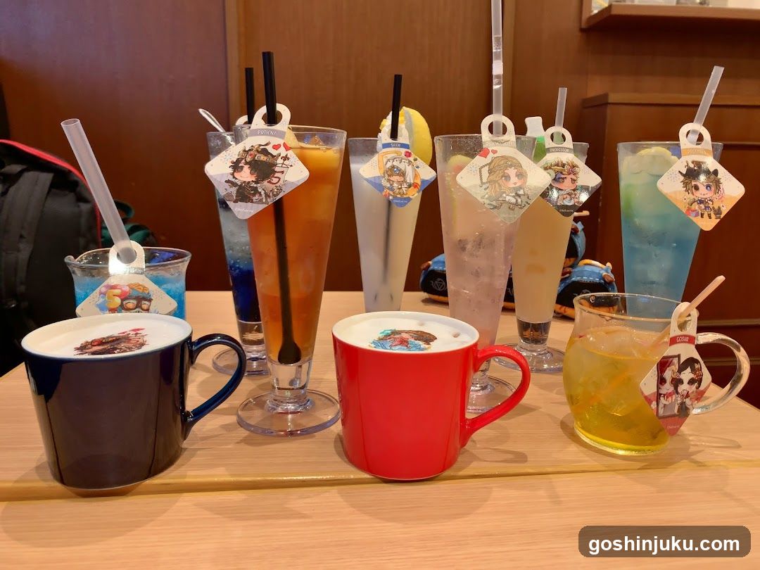 Character-Themed Drinks Display