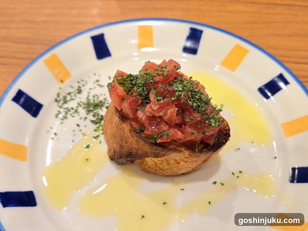 Tuna Tartare on Toast