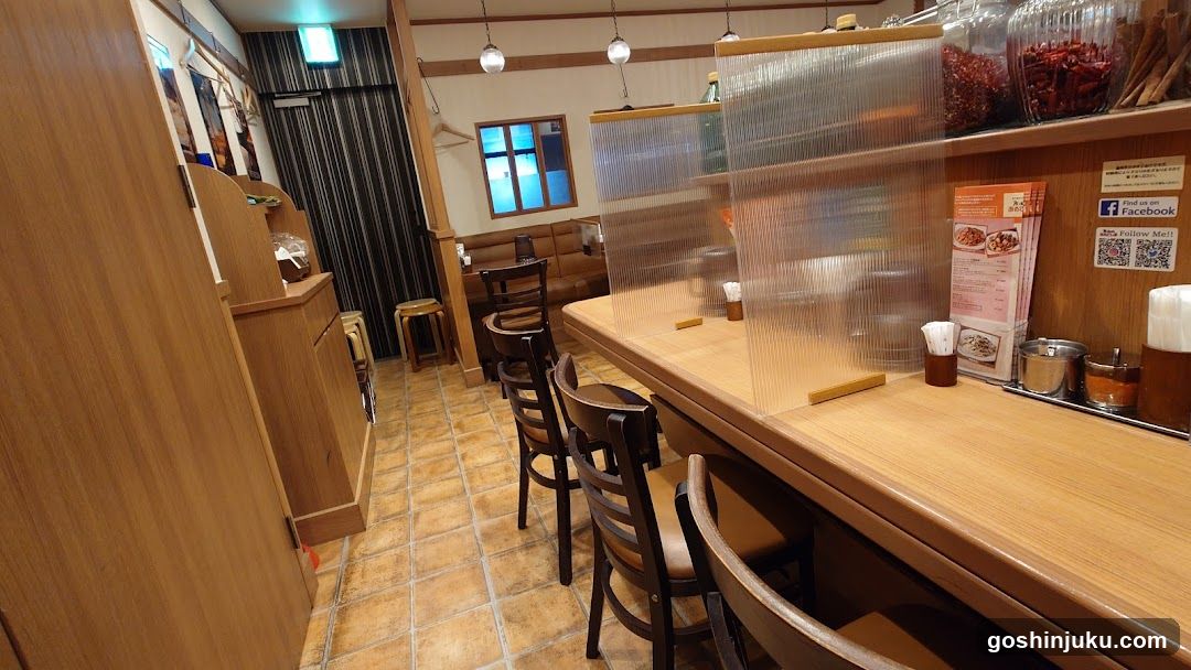 Restaurant Interior with Bar Counter