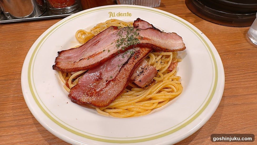 Spaghetti with Bacon