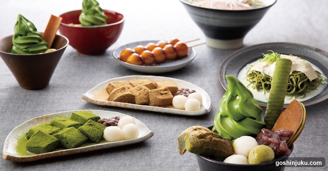 Matcha Dessert Spread