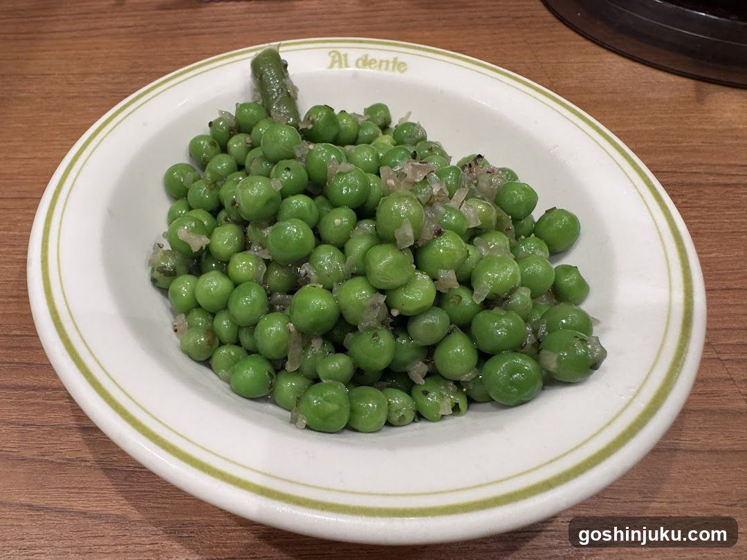 Green Peas with Onions