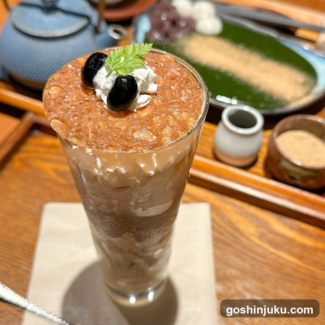 Dessert Drink with Topping