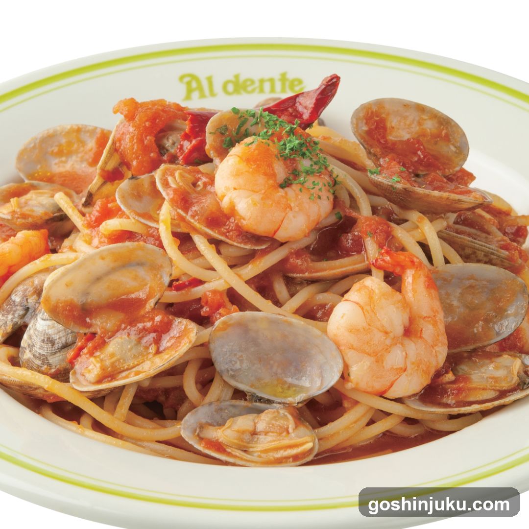 Spaghetti with Shrimp and Clams