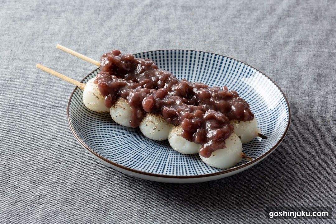 Mochi with Red Bean Paste