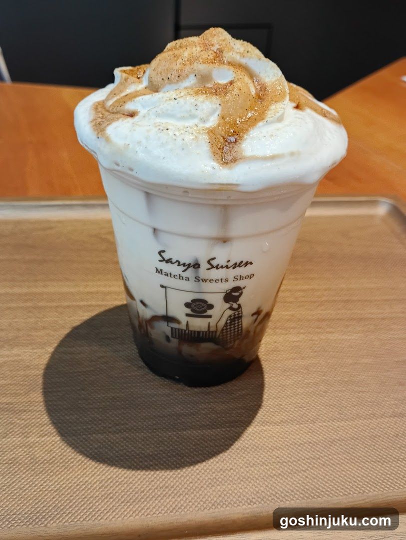 Matcha Sweets Shop Drink