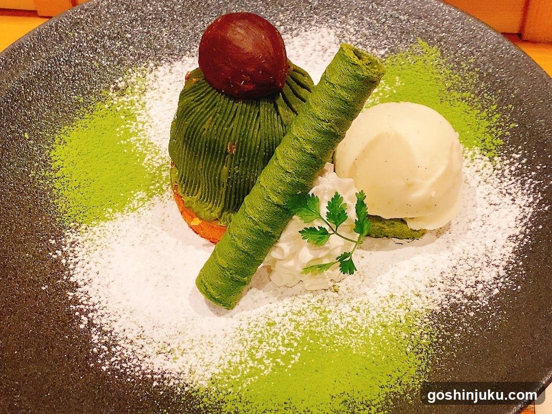 Matcha Dessert Platter