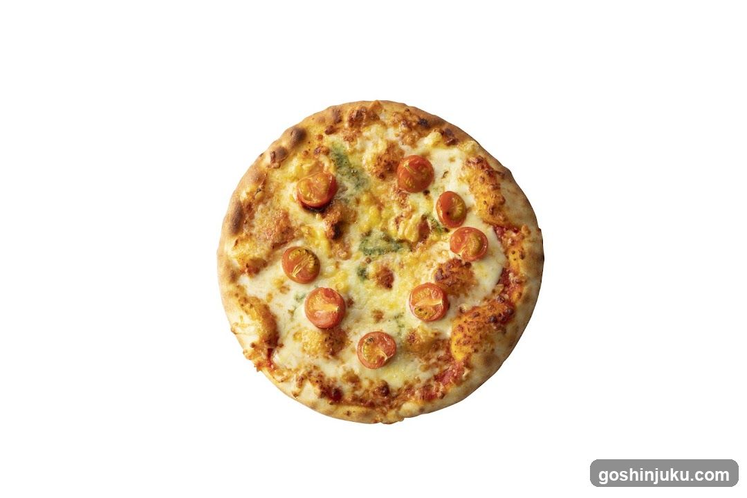 Cheese and Tomato Pizza