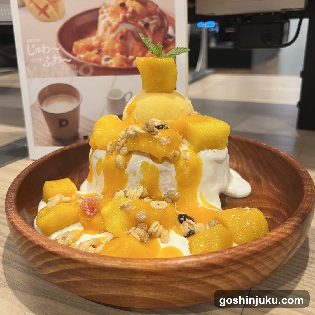 Mango Dessert Bowl